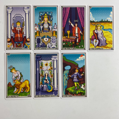 Карты Таро - Пиксельное, уменьшенная (Pixel Tarot)