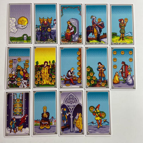 Карты Таро - Пиксельное, уменьшенная (Pixel Tarot)
