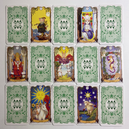 Карты Таро - Животных, уменьшенная (Animal Tarot) Карты Таро - Животных, уменьшенная (Animal Tarot)
