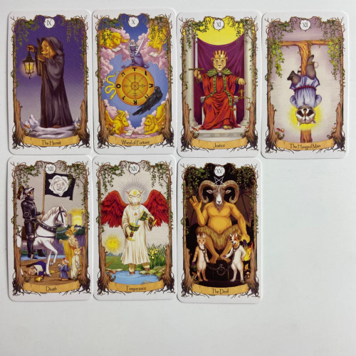 Карты Таро - Животных, уменьшенная (Animal Tarot) Карты Таро - Животных, уменьшенная (Animal Tarot)
