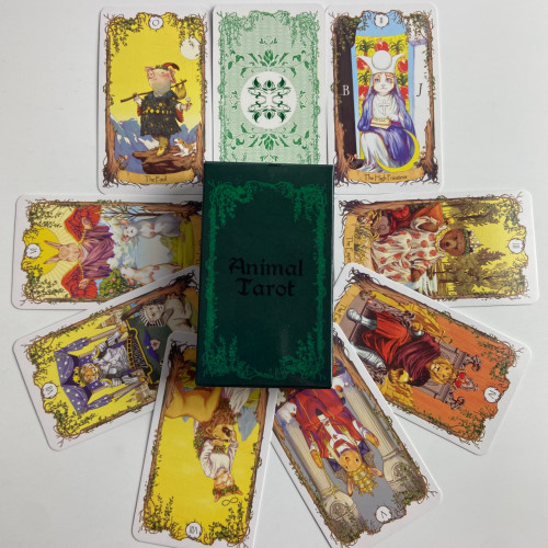 Карты Таро - Животных, уменьшенная (Animal Tarot)