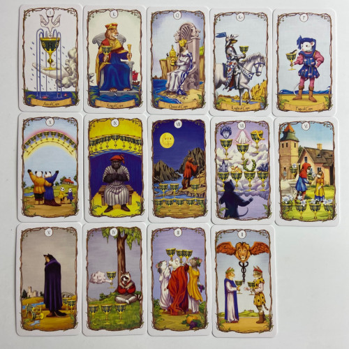 Карты Таро - Животных, уменьшенная (Animal Tarot) Карты Таро - Животных, уменьшенная (Animal Tarot)