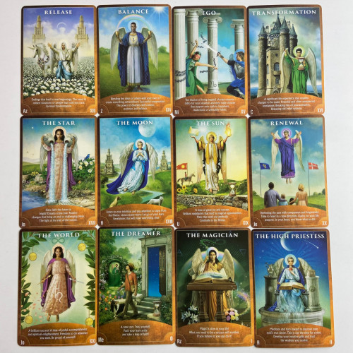 Карты Таро - Ангельской Мудрости, уменьшенная (Angel Wisdom Tarot)