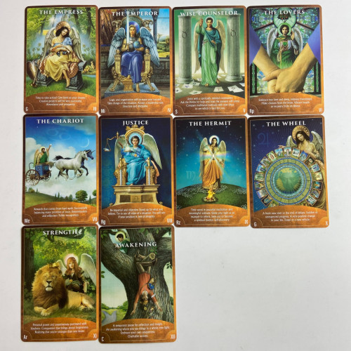 Карты Таро - Ангельской Мудрости, уменьшенная (Angel Wisdom Tarot)
