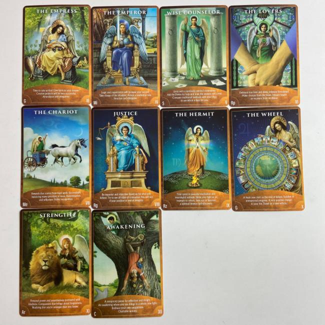 Карты Таро - Ангельской Мудрости, уменьшенная (Angel Wisdom Tarot) Карты Таро - Ангельской Мудрости, уменьшенная (Angel Wisdom Tarot)