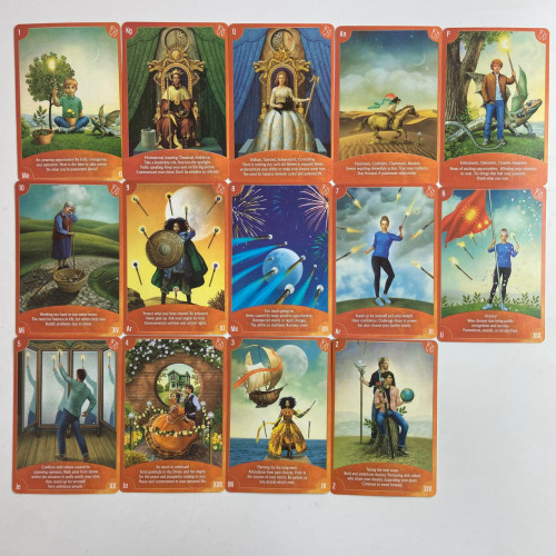 Карты Таро - Ангельской Мудрости, уменьшенная (Angel Wisdom Tarot)