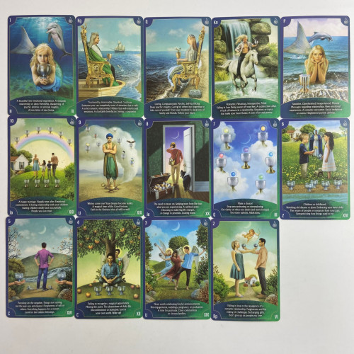 Карты Таро - Ангельской Мудрости, уменьшенная (Angel Wisdom Tarot)