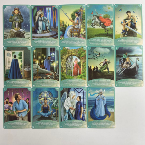 Карты Таро - Ангельской Мудрости, уменьшенная (Angel Wisdom Tarot)