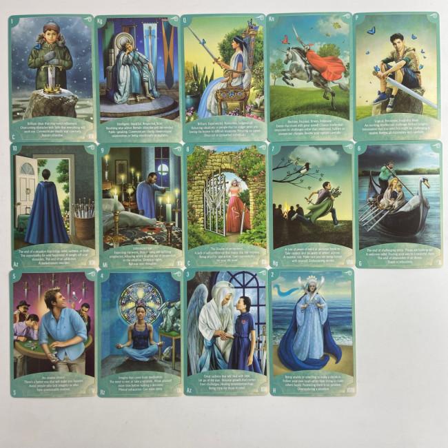 Карты Таро - Ангельской Мудрости, уменьшенная (Angel Wisdom Tarot) Карты Таро - Ангельской Мудрости, уменьшенная (Angel Wisdom Tarot)