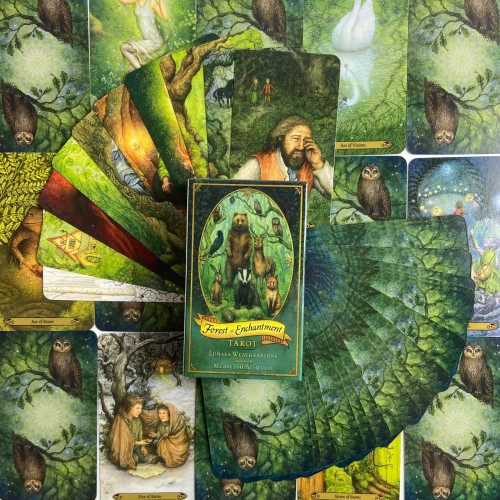 Карти Таро - Зачарованого лісу, зменшена (Forest of Enchantment Tarot)