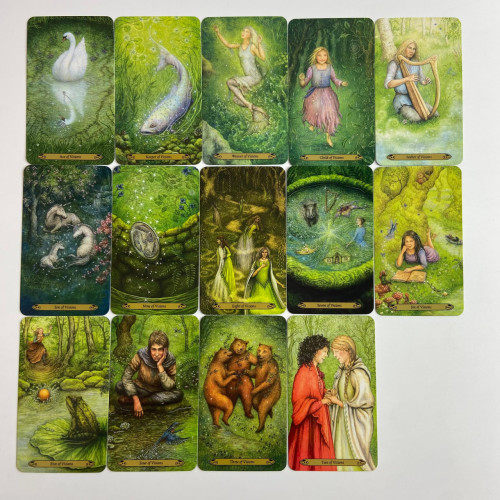 Карти Таро - Зачарованого лісу, зменшена (Forest of Enchantment Tarot)