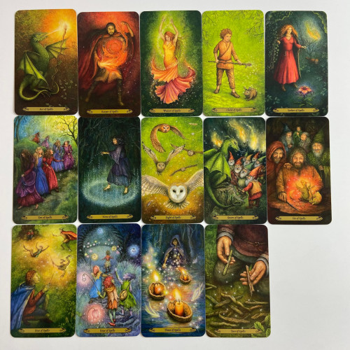 Карти Таро - Зачарованого лісу, зменшена (Forest of Enchantment Tarot)