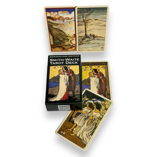 Карты Таро - Безрамочное Таро Смита-Уэйта, уменьшенная (Smith-Waite Tarot Deck Borderless)