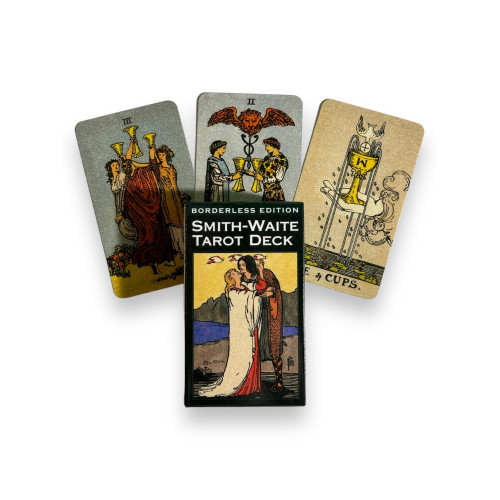 Карты Таро - Безрамочное Таро Смита-Уэйта, уменьшенная (Smith-Waite Tarot Deck Borderless)