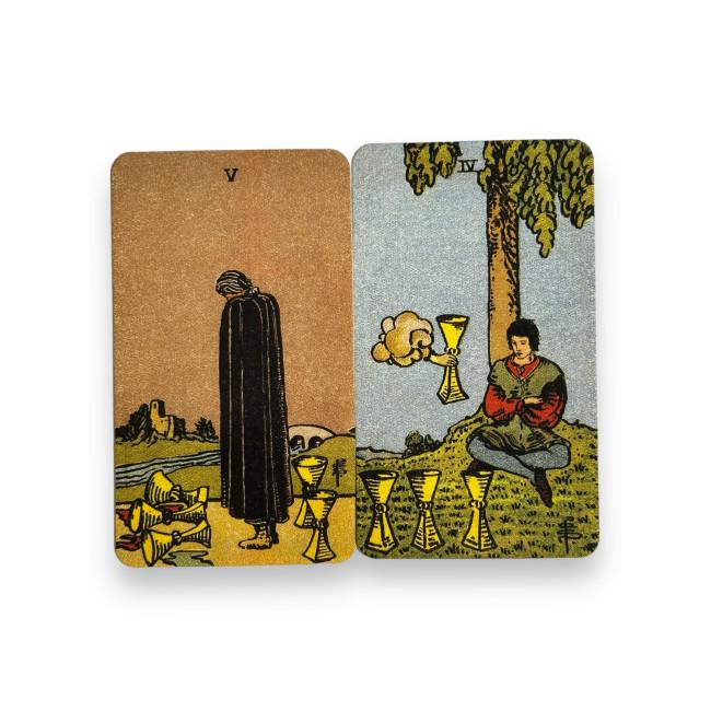 Карти Таро - Безрамкове Таро Сміта-Уейта, зменшена (Smith-Waite Tarot Deck Borderless)