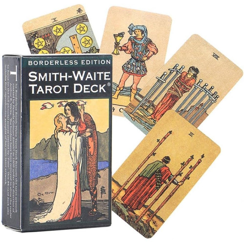 Карты Таро - Безрамочное Таро Смита-Уэйта, уменьшенная (Smith-Waite Tarot Deck Borderless)