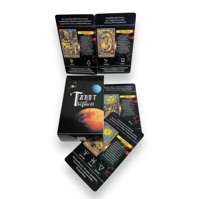 Карты Таро - С ключевыми словами, уменьшенная (Tarot With Keywords) Карты Таро - С ключевыми словами, уменьшенная (Tarot With Keywords)