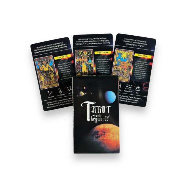 Карты Таро - С ключевыми словами, уменьшенная (Tarot With Keywords) Карты Таро - С ключевыми словами, уменьшенная (Tarot With Keywords)