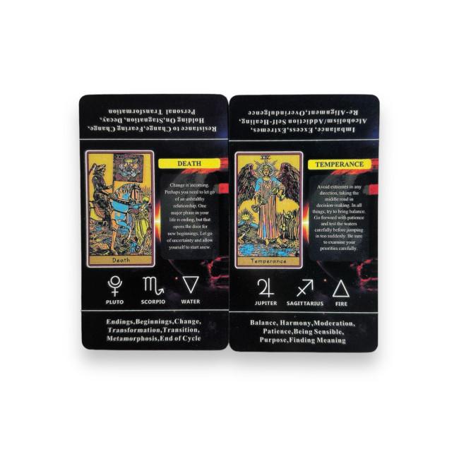 Карты Таро - С ключевыми словами, уменьшенная (Tarot With Keywords) Карты Таро - С ключевыми словами, уменьшенная (Tarot With Keywords)