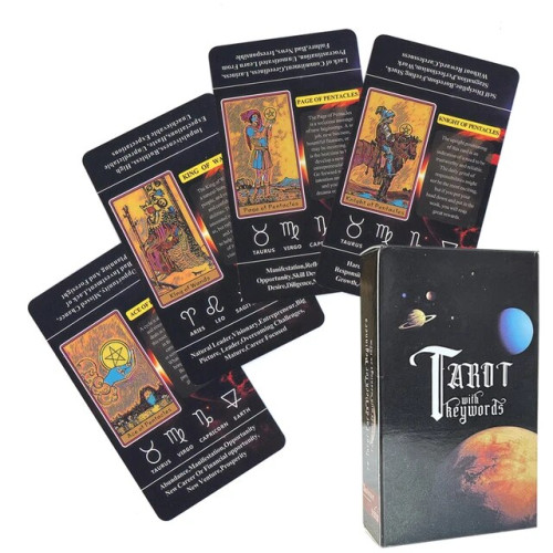 Карты Таро - С ключевыми словами, уменьшенная (Tarot With Keywords)