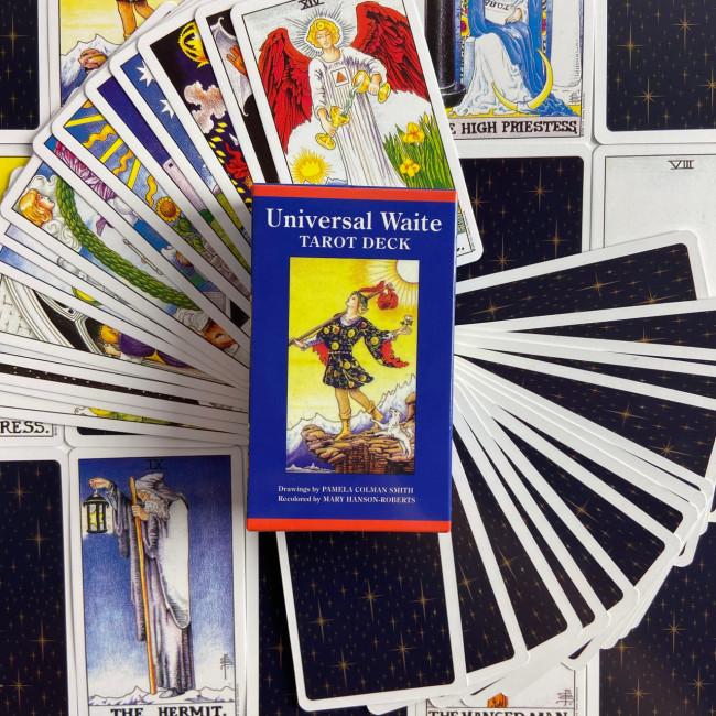 Карти Таро - Універсальне таро Уейта, зменшена (Universal Waite Tarot)