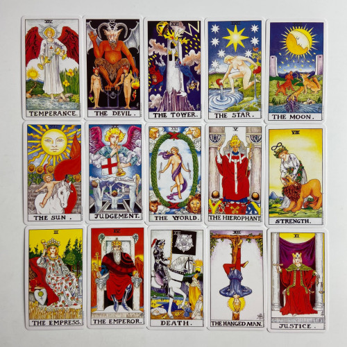 Карты Таро - Универсальное таро Уэйта, уменьшенная (Universal Waite Tarot)