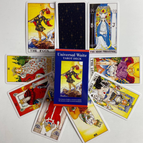 Карты Таро - Универсальное таро Уэйта, уменьшенная (Universal Waite Tarot)
