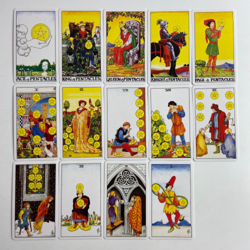 Карты Таро - Универсальное таро Уэйта, уменьшенная (Universal Waite Tarot)