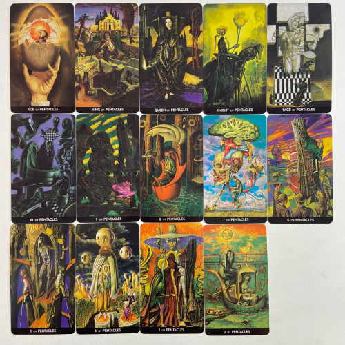 Карты Таро - Сюрреалистическое, уменьшенная (Surrealist Tarot) Карты Таро - Сюрреалистическое, уменьшенная (Surrealist Tarot)