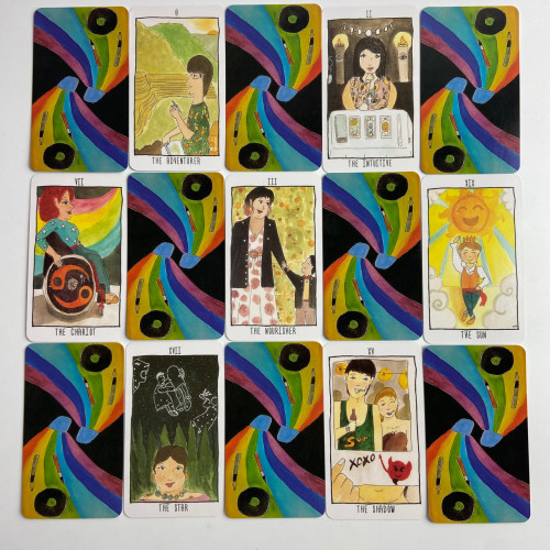 Карты Таро - Причудливых Креативщиков, уменьшенная (The Quirky Creatives Tarot)
