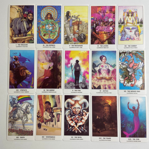 Карты Таро - Гордости, уменьшенная (Pride Tarot) Карты Таро - Гордости, уменьшенная (Pride Tarot)
