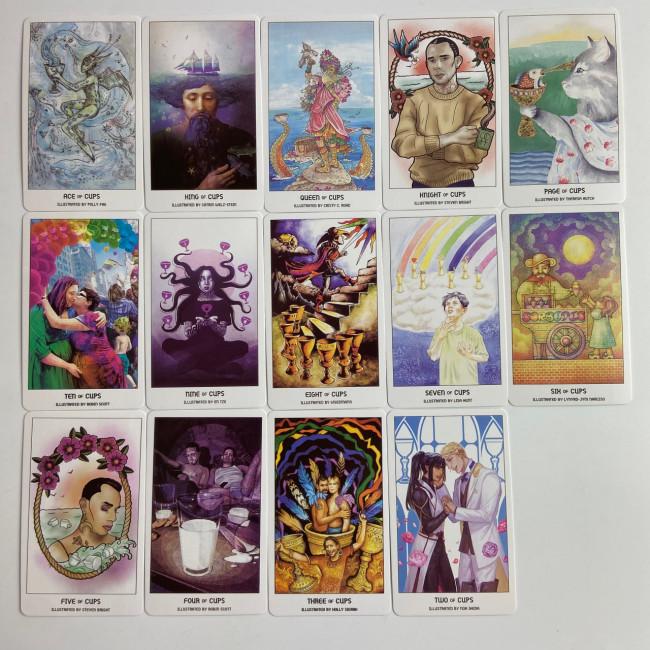 Карти Таро - Гордості, зменшена (Pride Tarot)