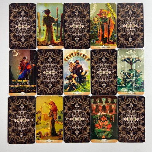 Карты Таро - Традиционная Манга, уменьшенная (Traditional Manga Tarot)