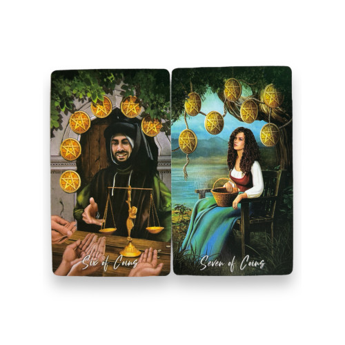 Карты Таро - Мудрость Элементалей, уменьшенная (The Elemental Wisdom Tarot)