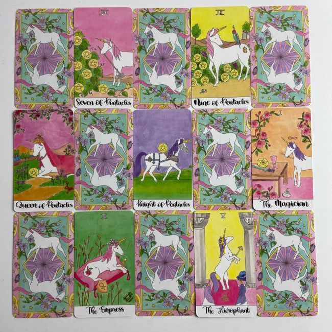 Карти Таро - Кришталевий Єдиноріг, зменшена (Crystal Unicorn Tarot) Карти Таро - Кришталевий Єдиноріг, зменшена (Crystal Unicorn Tarot)