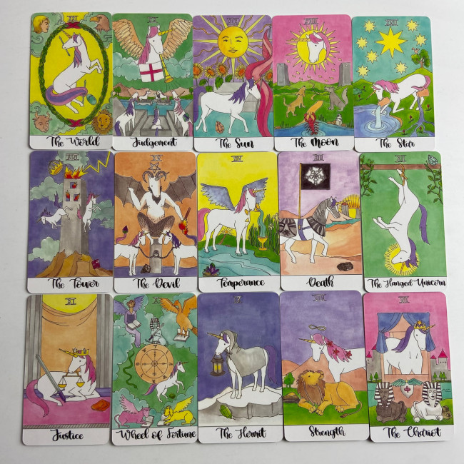 Карти Таро - Кришталевий Єдиноріг, зменшена (Crystal Unicorn Tarot) Карти Таро - Кришталевий Єдиноріг, зменшена (Crystal Unicorn Tarot)