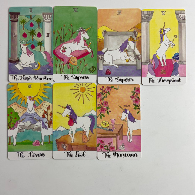 Карти Таро - Кришталевий Єдиноріг, зменшена (Crystal Unicorn Tarot) Карти Таро - Кришталевий Єдиноріг, зменшена (Crystal Unicorn Tarot)
