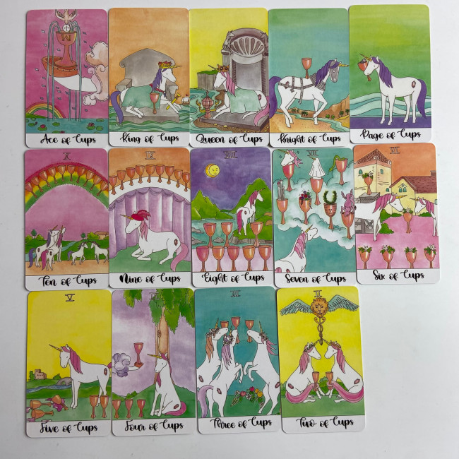 Карти Таро - Кришталевий Єдиноріг, зменшена (Crystal Unicorn Tarot) Карти Таро - Кришталевий Єдиноріг, зменшена (Crystal Unicorn Tarot)