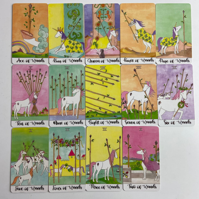 Карти Таро - Кришталевий Єдиноріг, зменшена (Crystal Unicorn Tarot) Карти Таро - Кришталевий Єдиноріг, зменшена (Crystal Unicorn Tarot)