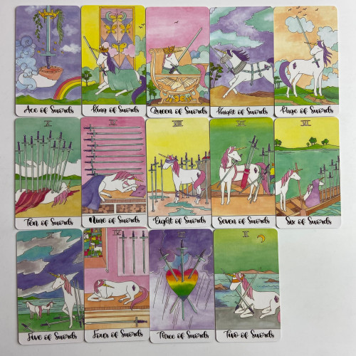 Карты Таро - Хрустальный Единорог, уменьшенная (Crystal Unicorn Tarot) Карты Таро - Хрустальный Единорог, уменьшенная (Crystal Unicorn Tarot)