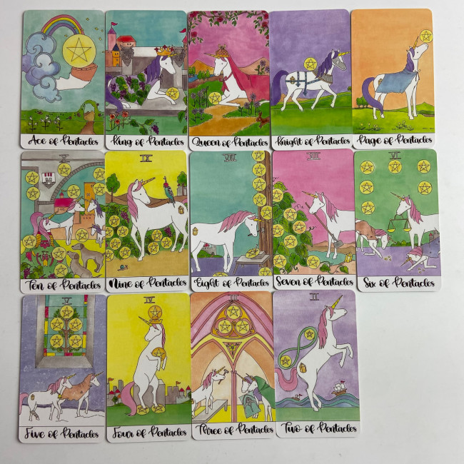 Карти Таро - Кришталевий Єдиноріг, зменшена (Crystal Unicorn Tarot) Карти Таро - Кришталевий Єдиноріг, зменшена (Crystal Unicorn Tarot)