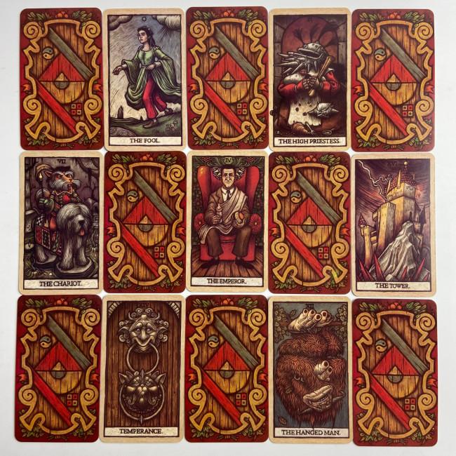 Карти Таро - Лабіринт, зменшена (Labyrinth Tarot)