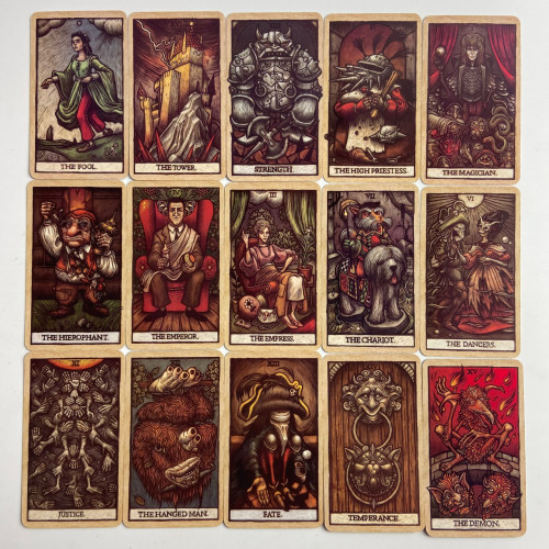 Карты Таро - Лабиринт, уменьшенная (Labyrinth Tarot) Карты Таро - Лабиринт, уменьшенная (Labyrinth Tarot)