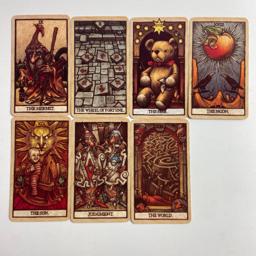 Карты Таро - Лабиринт, уменьшенная (Labyrinth Tarot) Карты Таро - Лабиринт, уменьшенная (Labyrinth Tarot)