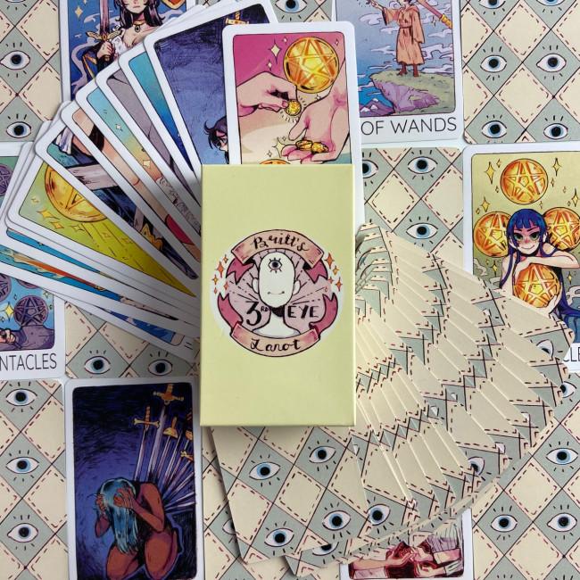 Карты Таро - Брита Третий глаз, уменьшенная (Britt's Third Eye Tarot) Карты Таро - Брита Третий глаз, уменьшенная (Britt's Third Eye Tarot)