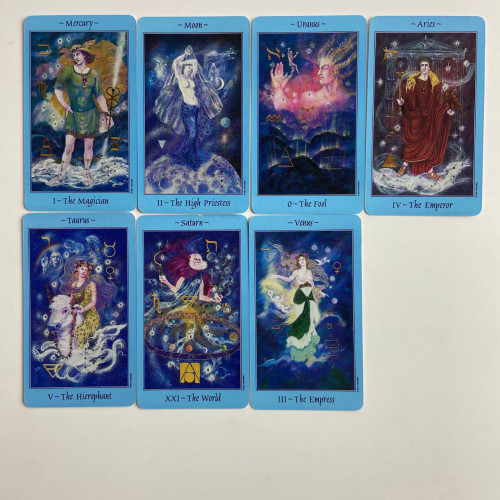 Карты Таро - Небесное Таро, уменьшенная (Celestial Tarot) Карты Таро - Небесное Таро, уменьшенная (Celestial Tarot)