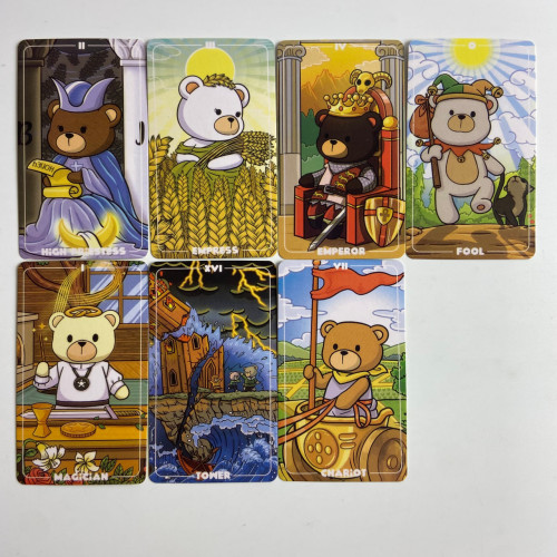 Карты Таро - Мишек, уменьшенная (Teddy Tarot)