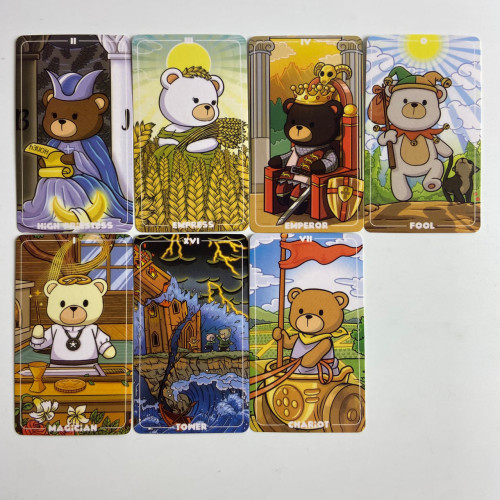 Карты Таро - Мишек, уменьшенная (Teddy Tarot) Карты Таро - Мишек, уменьшенная (Teddy Tarot)