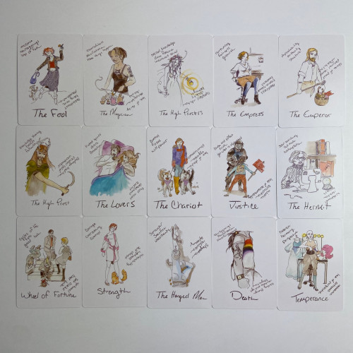 Карты Таро - Broke Bitch, уменьшенная (Broke B-Word Tarot Card Training Deck) Карты Таро - Broke Bitch, уменьшенная (Broke B-Word Tarot Card Training Deck)