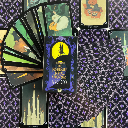 Карты Таро - Кошмар Перед Рождеством, уменьшенная (The Nightmare Before Christmas Tarot)